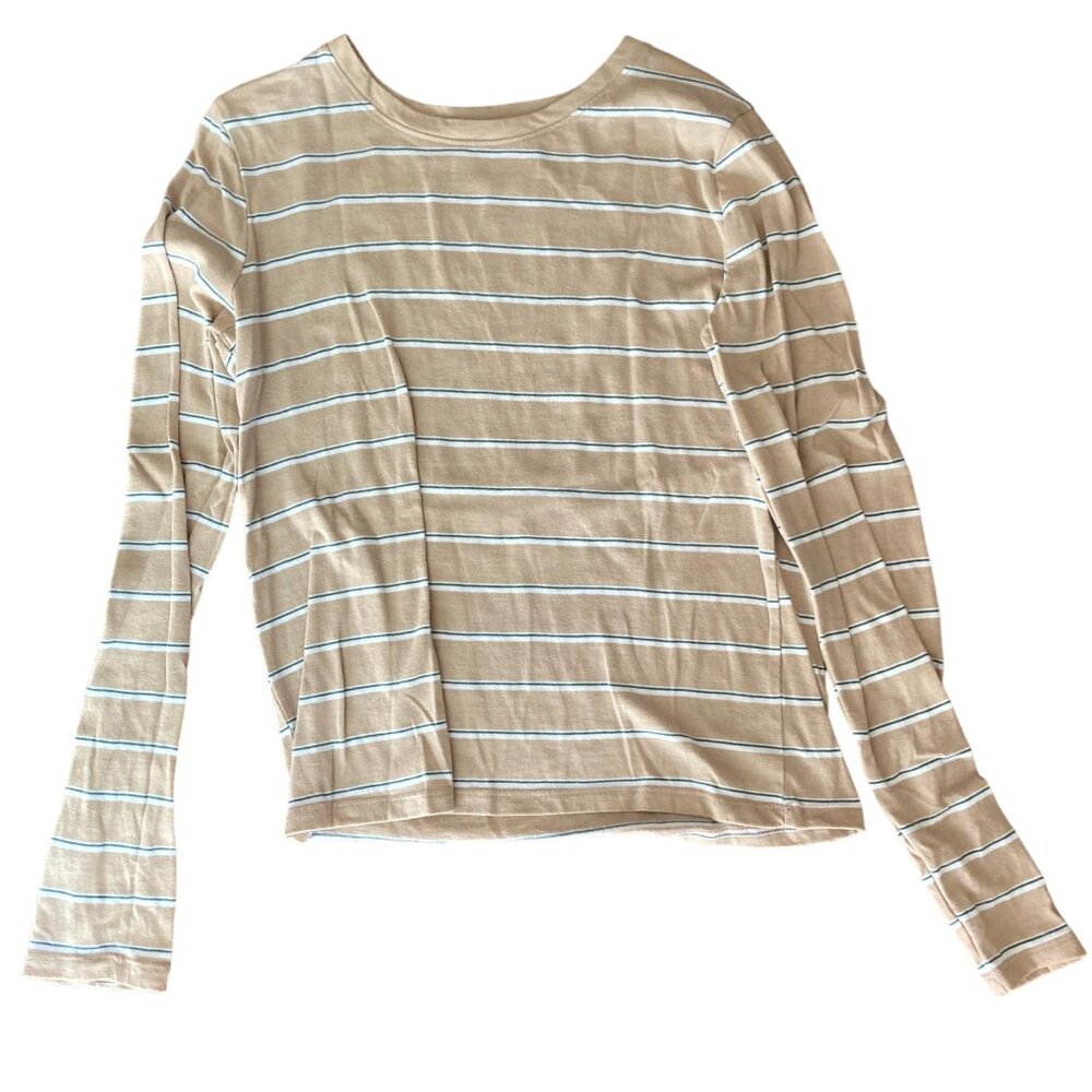 Striped Long Sleeve Top